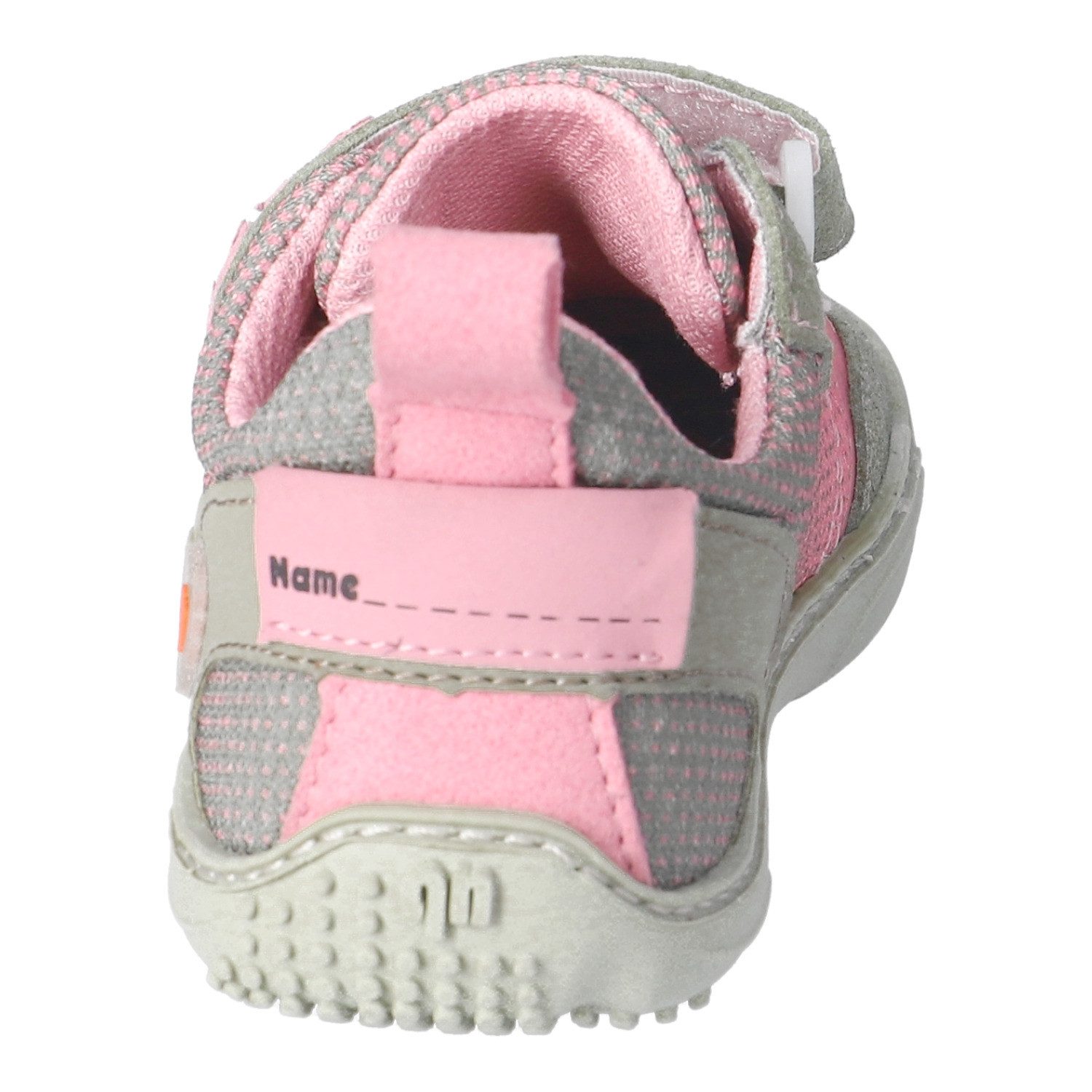 qnuffs Fichte Barfußschuh Klettschuh, Sneaker, Halbschuh mit Kontrastbesätzen – Bild 3 von 5