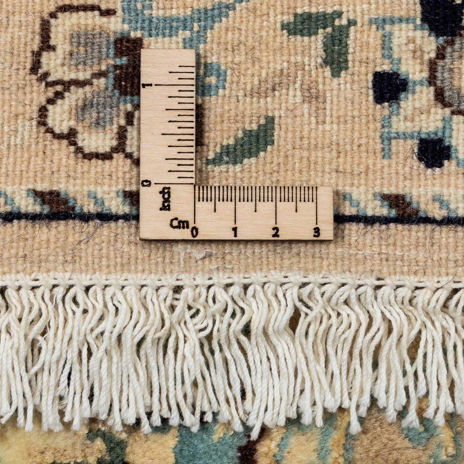 Wollteppich Nain cm, Medaillon rechteckig, x mm, 6 morgenland, mit Unikat Zertifikat 365 Beige 9la 243 Höhe