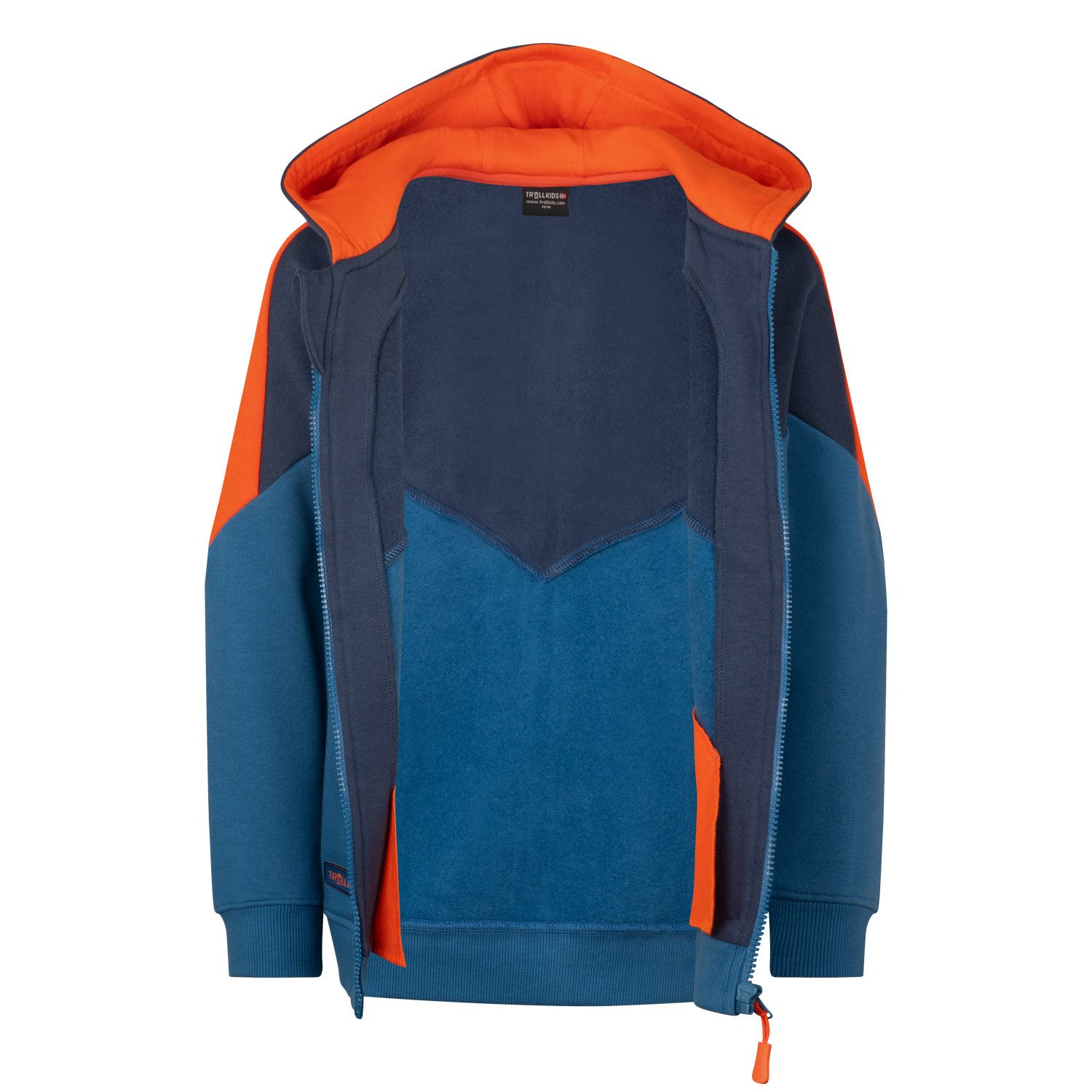 TROLLKIDS Kapuzensweatjacke Flekkefjord Aus Organic Cotton