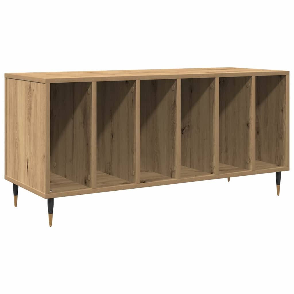 vidaXL Media-Regal Schallplattenschrank mit Regal Artisan-Eiche 100 x 38 x günstig online kaufen
