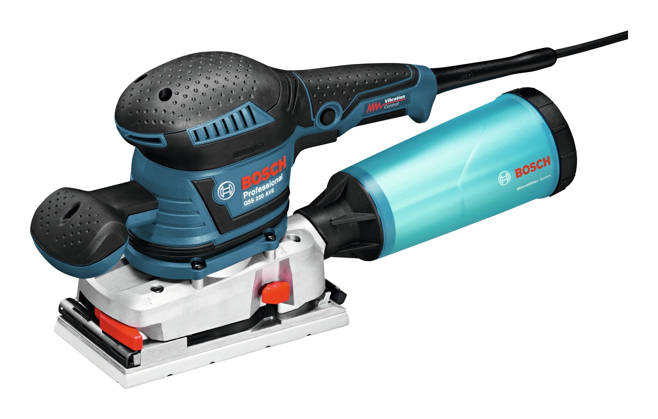 Bosch Professional Schwingschleifer GSS 230 AVE, max. 11000 U/min, 22000 U/min, In L-BOXX 238