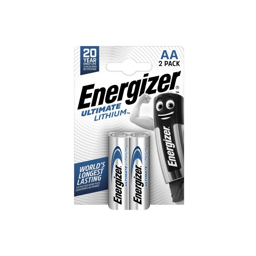 Energizer Ultimate Lithium AA 2er Blister Elektro-Kabel