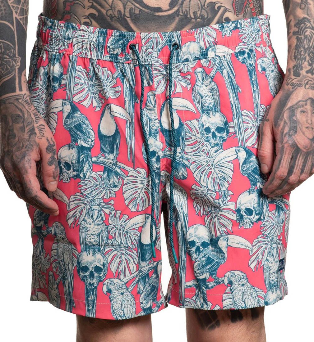 Sullen Clothing Boardshorts Birds Of Paradise günstig online kaufen