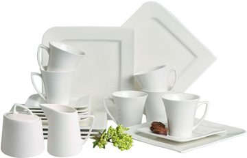 Retsch Arzberg Kaffeeservice Geschirr-Set, Service Fantastic (20-tlg), 6 Personen, Fine China-Porzellan, 20 Teile, für 6 Personen