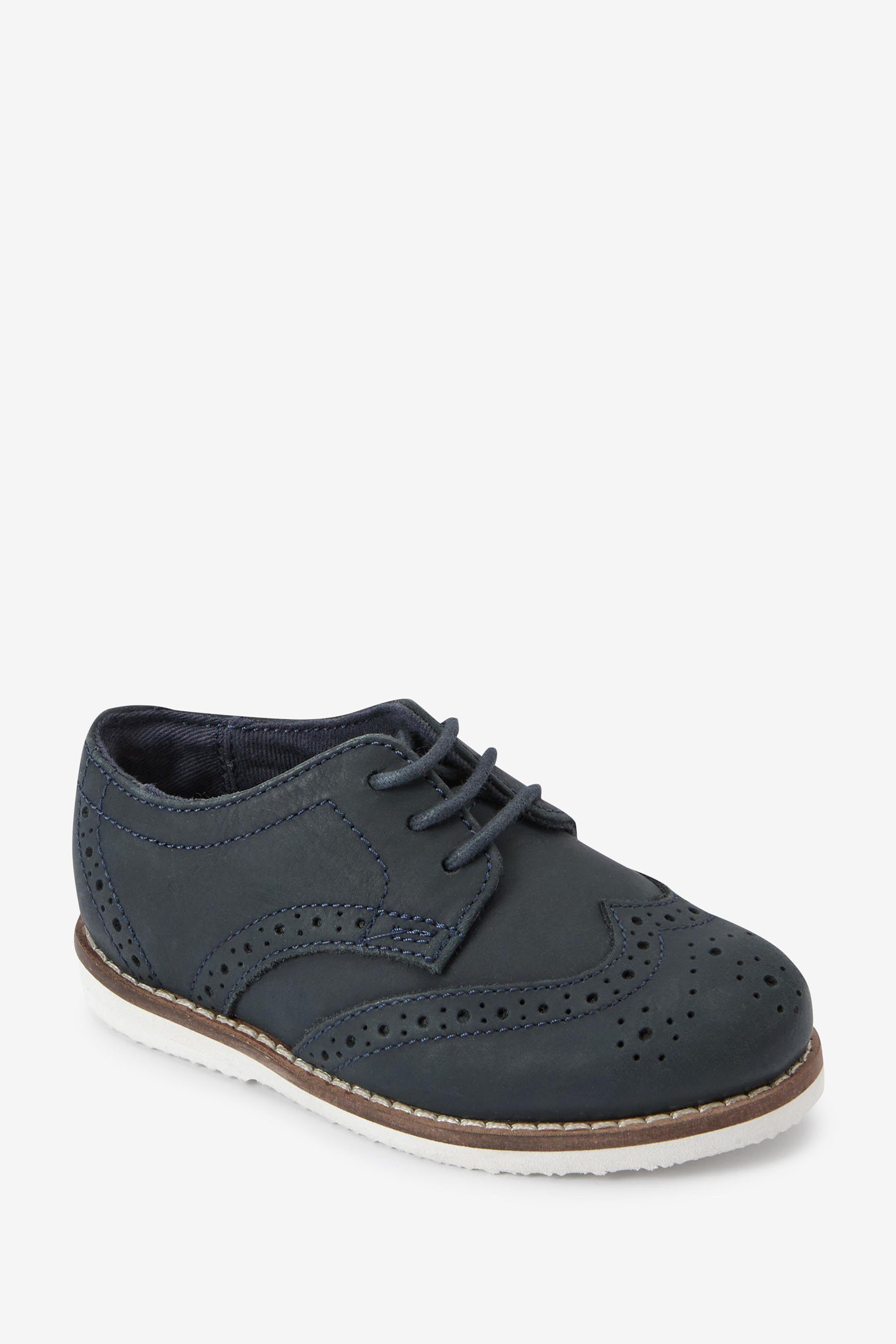 Next Brogue aus Leder Schnürschuh (1-tlg)