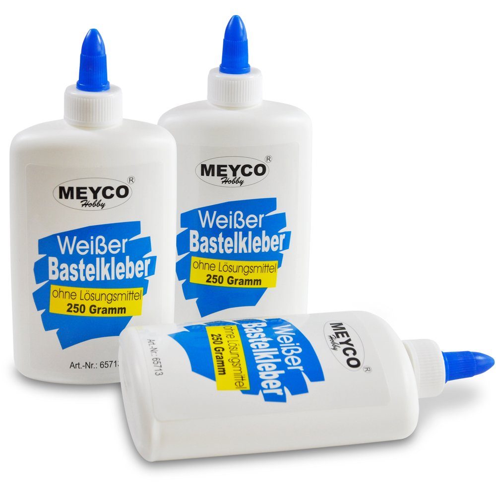 MEYCO Hobby Bastelkleber Weißer Bastelkleber, ohne Lösungsmittel