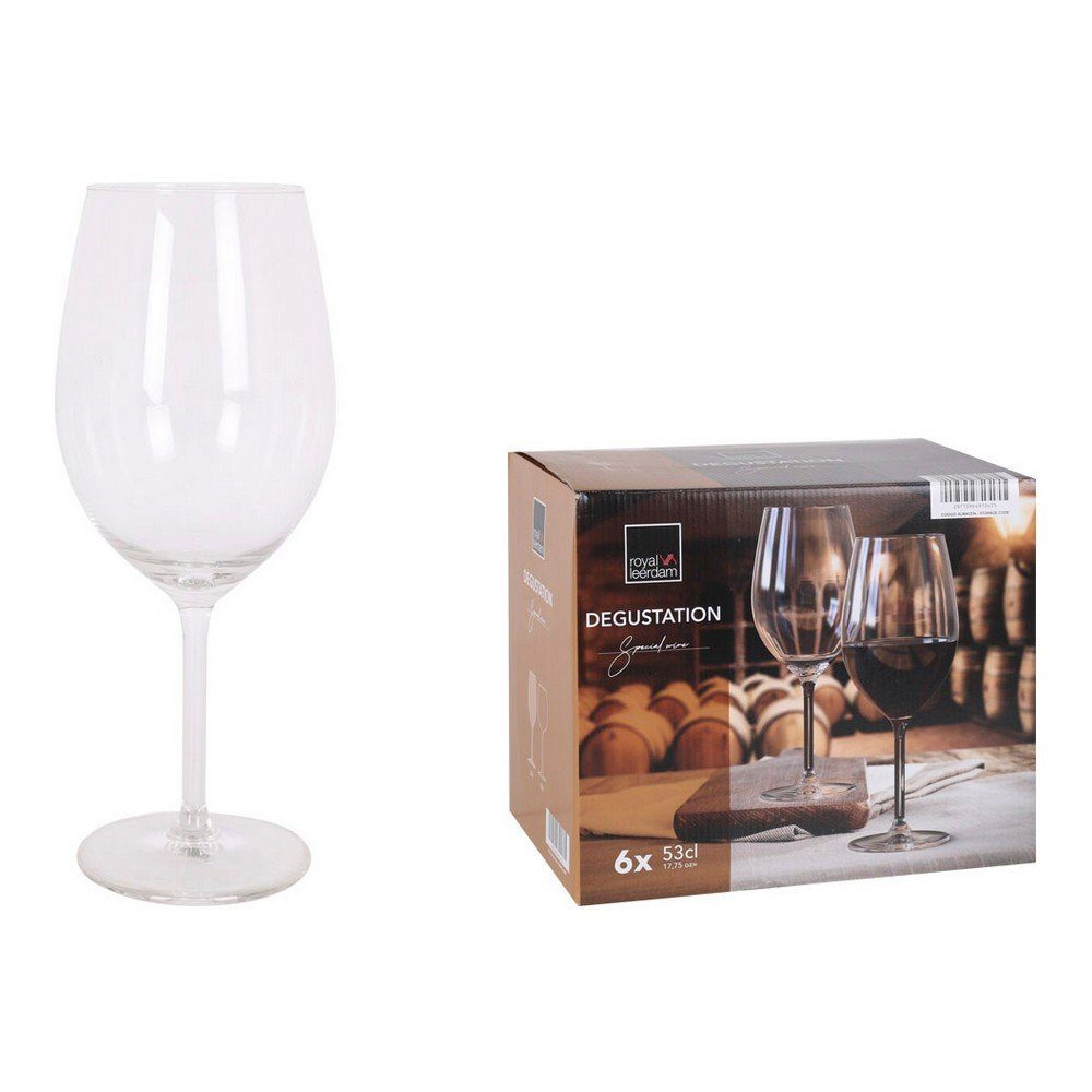 Royal Leerdam Leerdam Degustation Glas 6teilig 53 cl Gläsersatz Royal