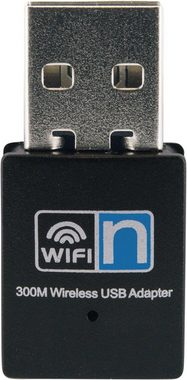 Schwaiger DTR300WLAN USB-Adapter USB 2.0 A Stecker, Wireless USB Adapter