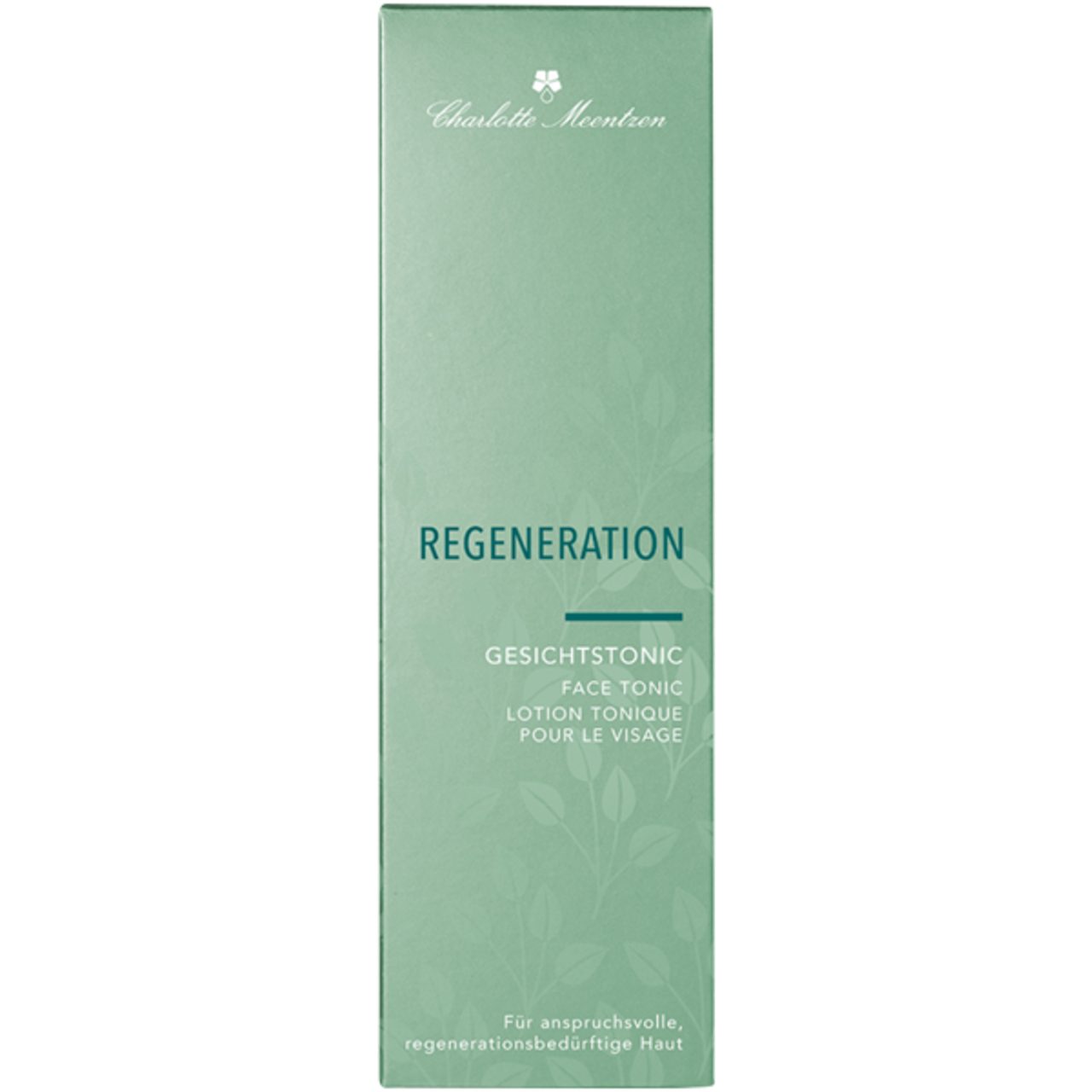 Charlotte Meentzen Gesichtspflege Regeneration Gesichtstonic, Normale Haut