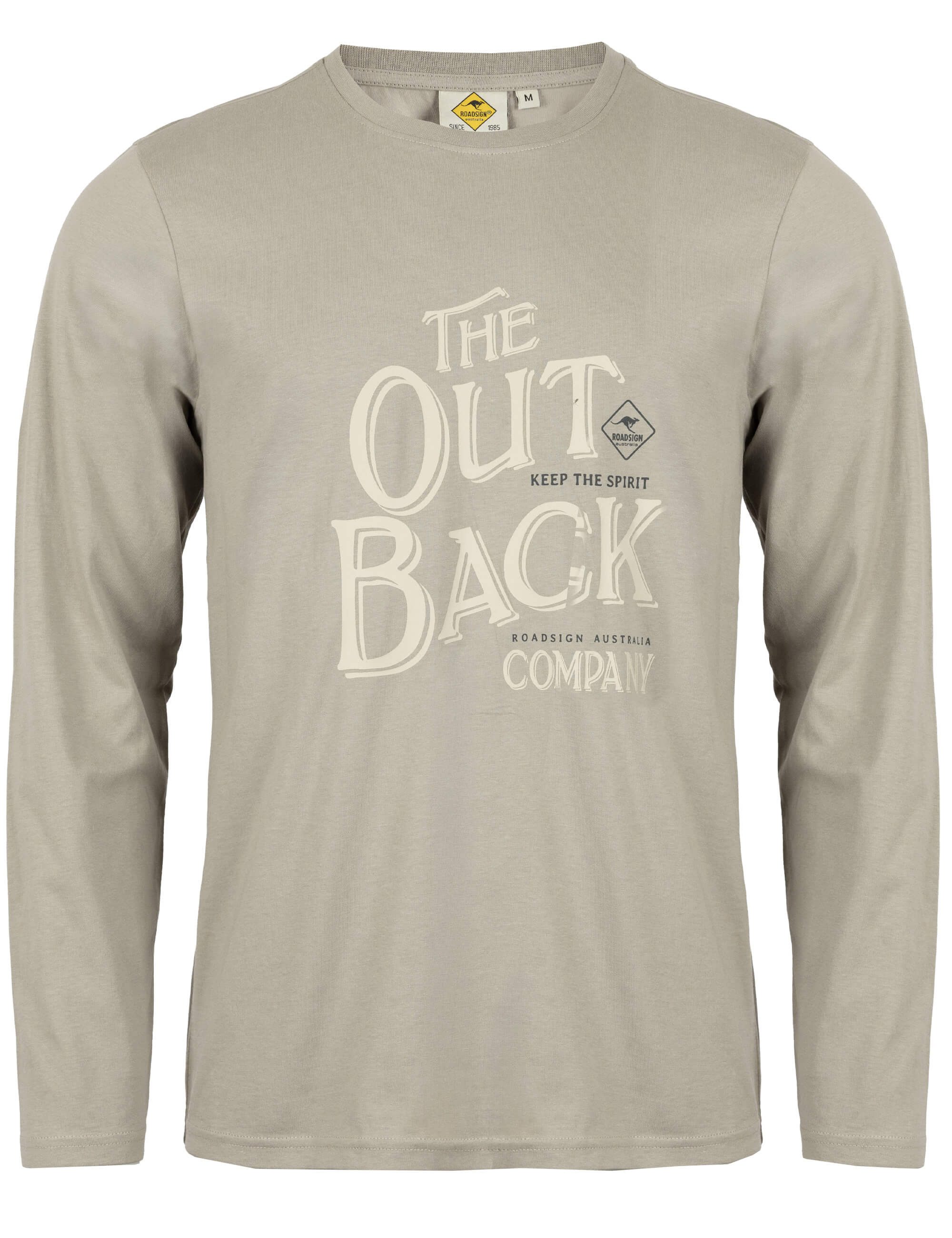 ROADSIGN australia Langarmshirt Company (1, 1-tlg., 1) Longsleeve mit Outback Frontprint