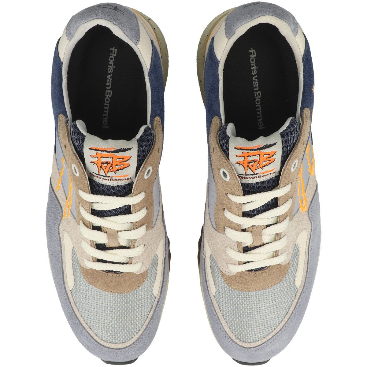 Floris van Bommel De Treener 06.07 Herren Sneaker Turnschuhe, Sportschuhe, Freizeitschuhe, Halbschuhe, Schnürschuhe