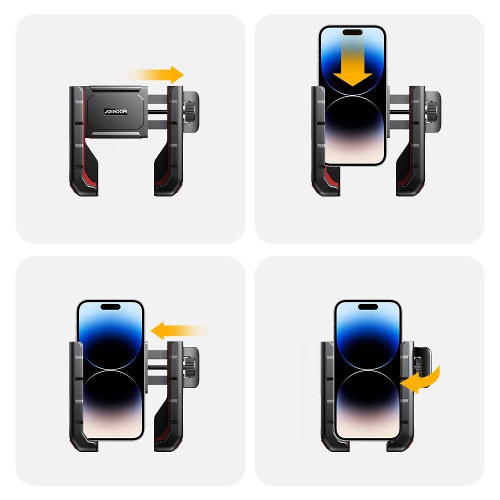 JOYROOM Handy-Halterung Telefonhalter für Roller, Fahrrad, Motorrad - Halterung 4,7-7 Zoll – Bild 5 von 5