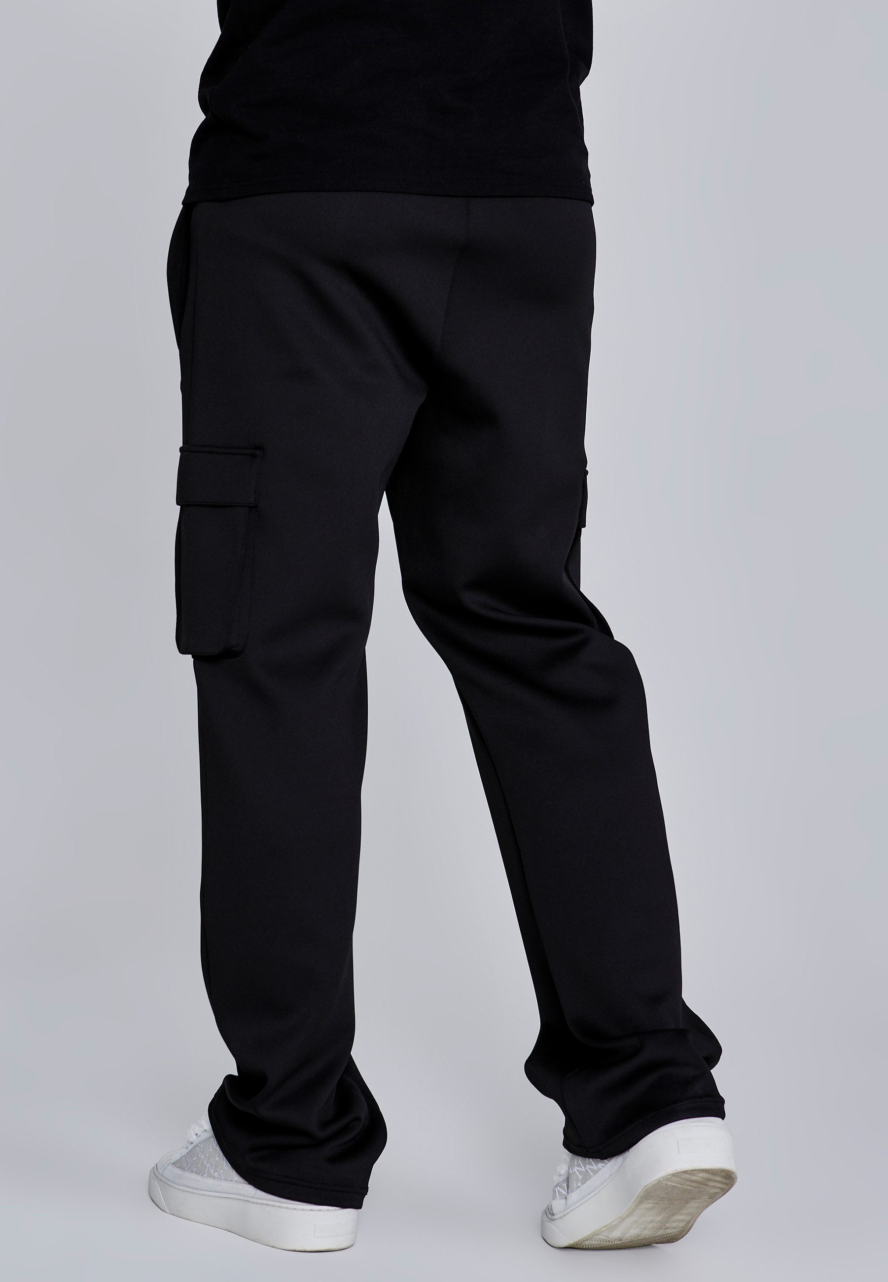 Siksilk Jogger Pants SikSilk Herren Essentials Poly Cargohosen