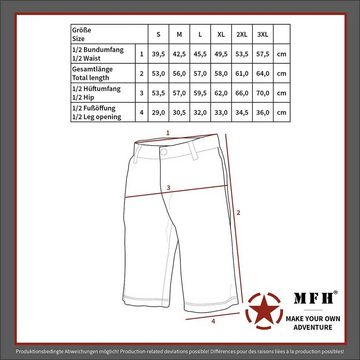 MFH Outdoorhose US Bermuda, BDU, Rip Stop, M 95 CZ tarn S