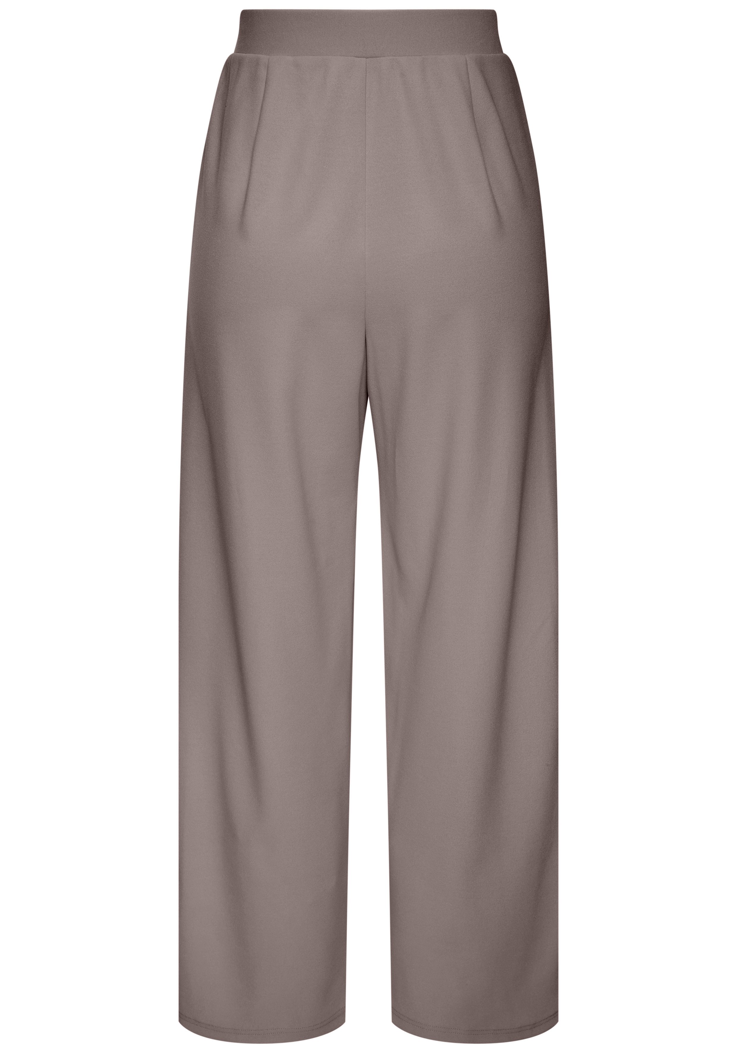 LASCANA Schlupfhose aus bügelfreier Ware mit weitem Bein Sommerhose, sommerlich elegant, Business chic – Bild 4 von 5