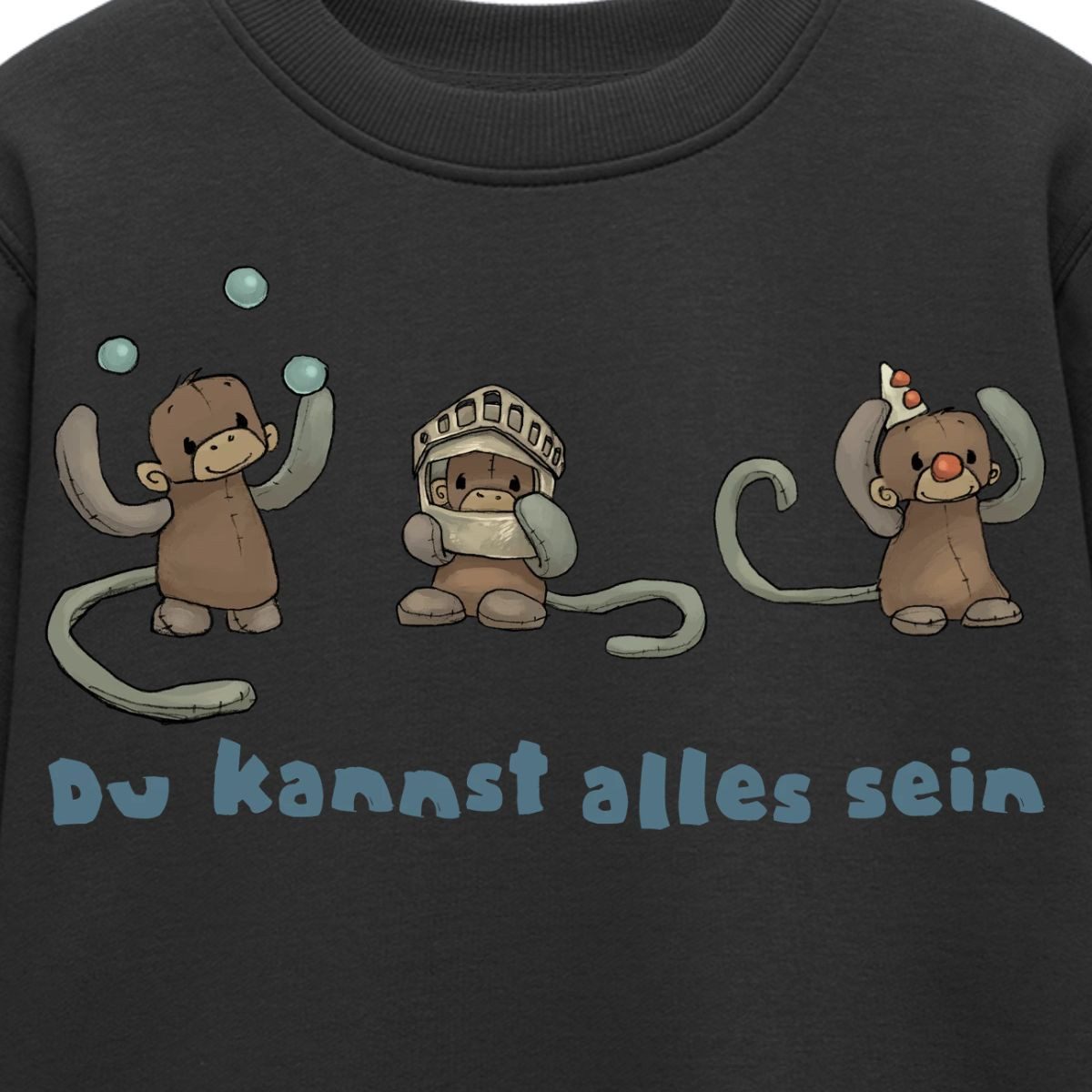 Spreadshirt Sweatshirt Anouk Affi Du Kannst Alles Sein Kinder Premium Pullover (1-tlg)