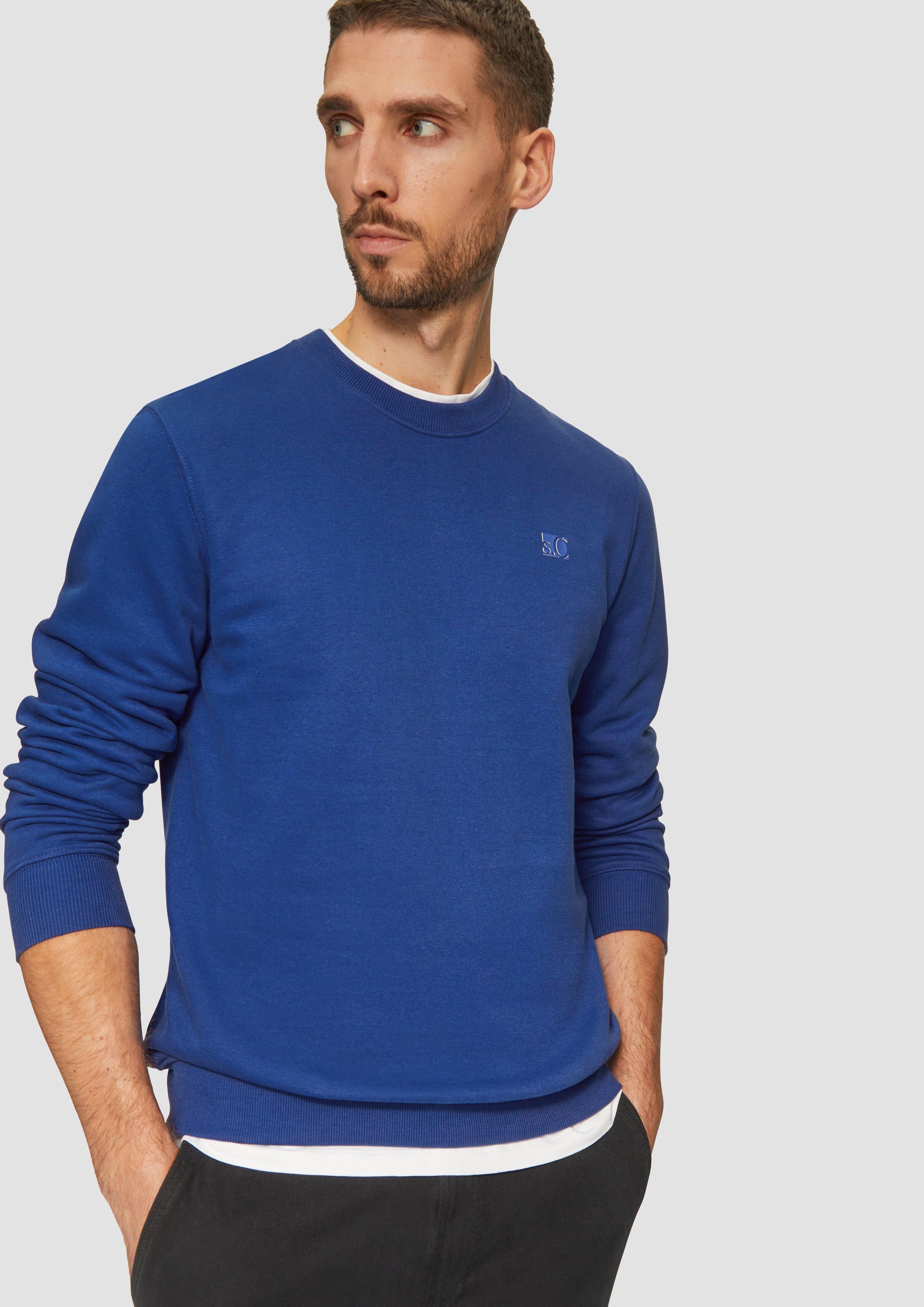 s.Oliver Sweatshirt Sweatshirt aus Baumwollmix mit günstig online kaufen