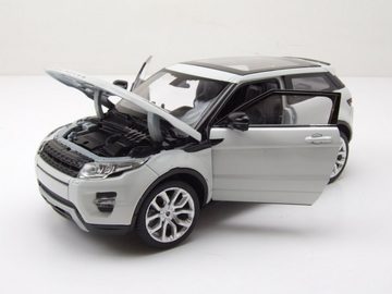 Welly Modellauto Land Rover Range Rover Evoque 2011 weiß Modellauto 1:24 Welly, Maßstab 1:24