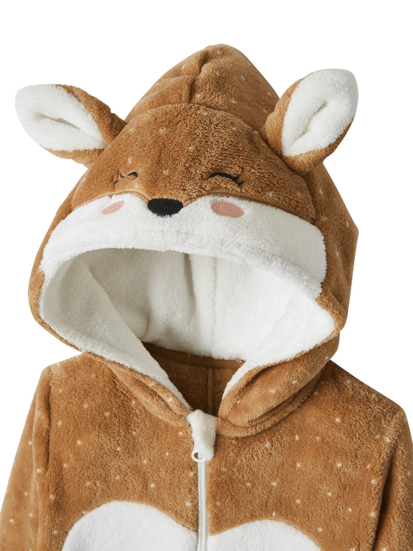 vertbaudet Schlafanzug Mädchen Overall/Onesie FUCHS – Bild 4 von 5