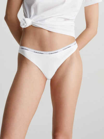 Calvin Klein Underwear Tanga THONG (LOW-RISE) mit Logobund