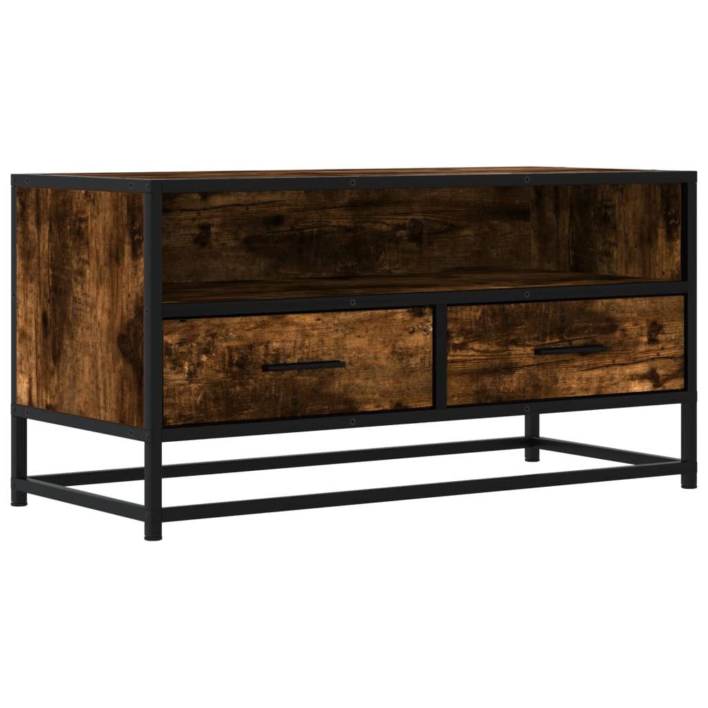 vidaXL TV-Schrank TV-Schrank Räuchereiche 80x34,5x40 cm günstig online kaufen