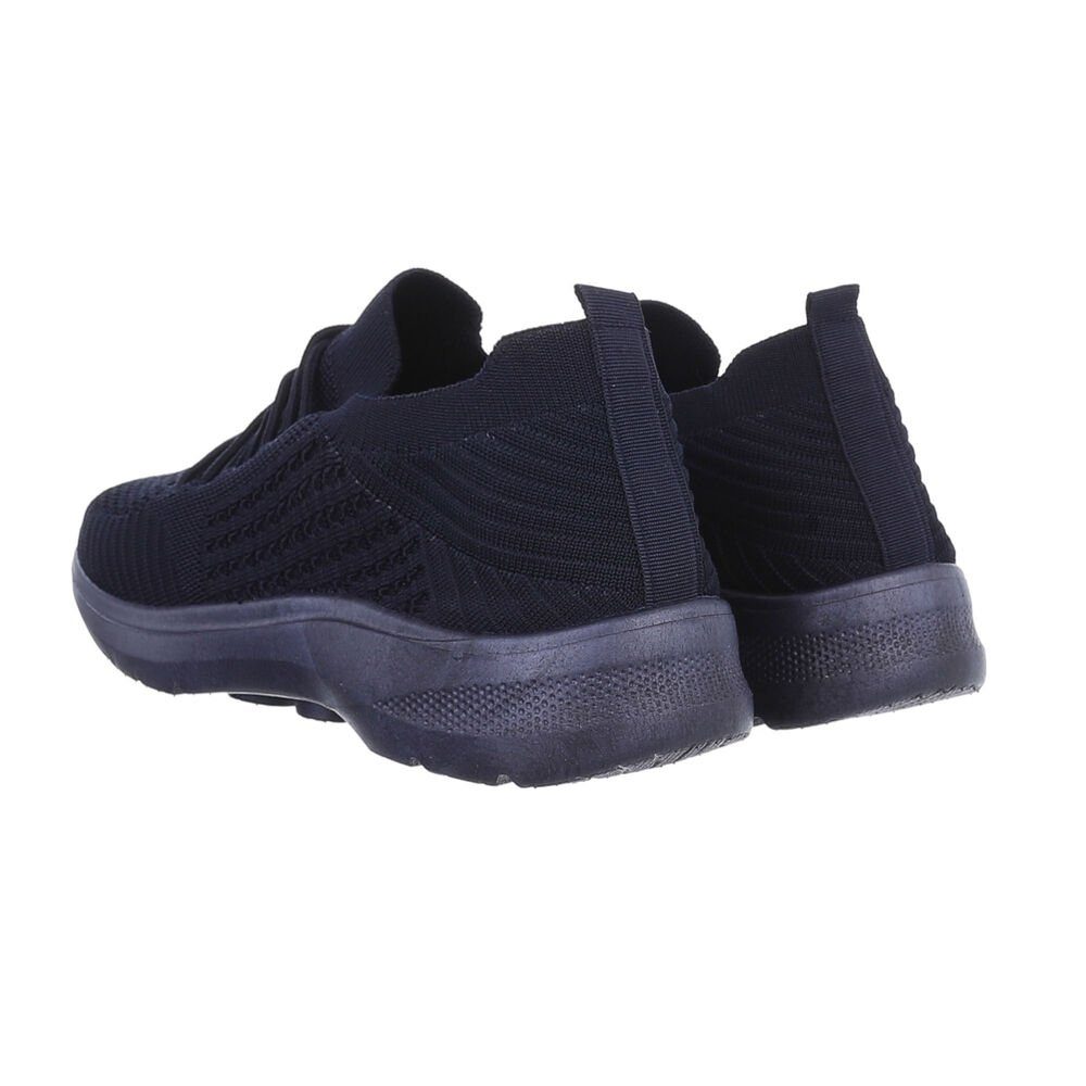 Coolwalk Herren Low-Top Freizeit Sneaker Flach Sneakers in Dunkelblau