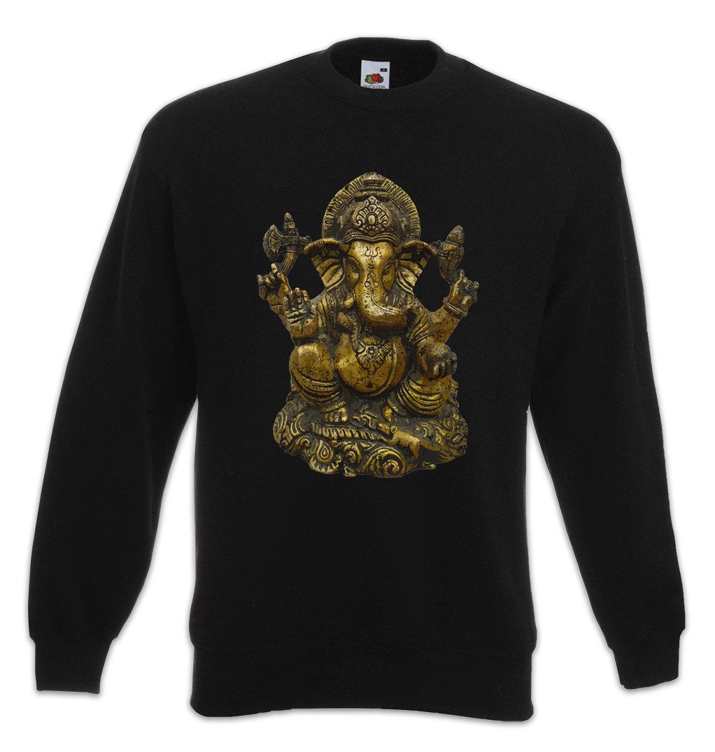 Urban Backwoods Sweatshirt Ganesha Vintage Sweatshirt OM Buddhismus Hinduismus Hindu Yoga Buddha (1-tlg) India Tibet Indien Shiva