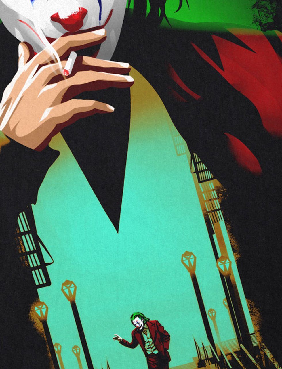 style3 T-Shirt Arthur Fleck fledermaus clown joker batman günstig online kaufen