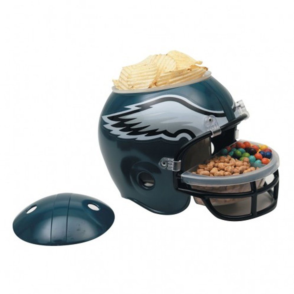 Philadelphia Eagles Snack Helm, Snackschale Größe original Kunststoff