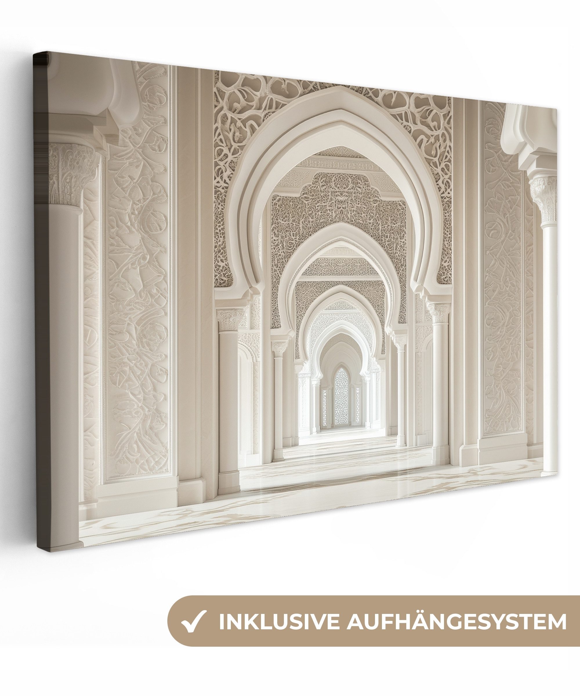 OneMillionCanvasses® Leinwandbild Moschee - Architektur - Ramadan - Islamis günstig online kaufen