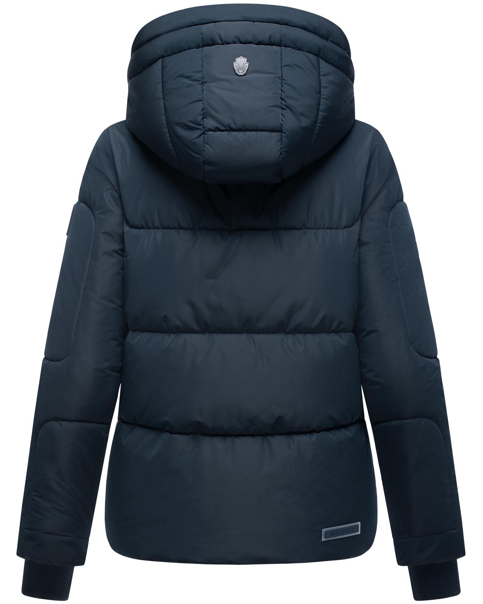 Navahoo Steppjacke Zauberlicht 14 Winterjacke mit abnehmbarer Kapuze und Fleece-Futter