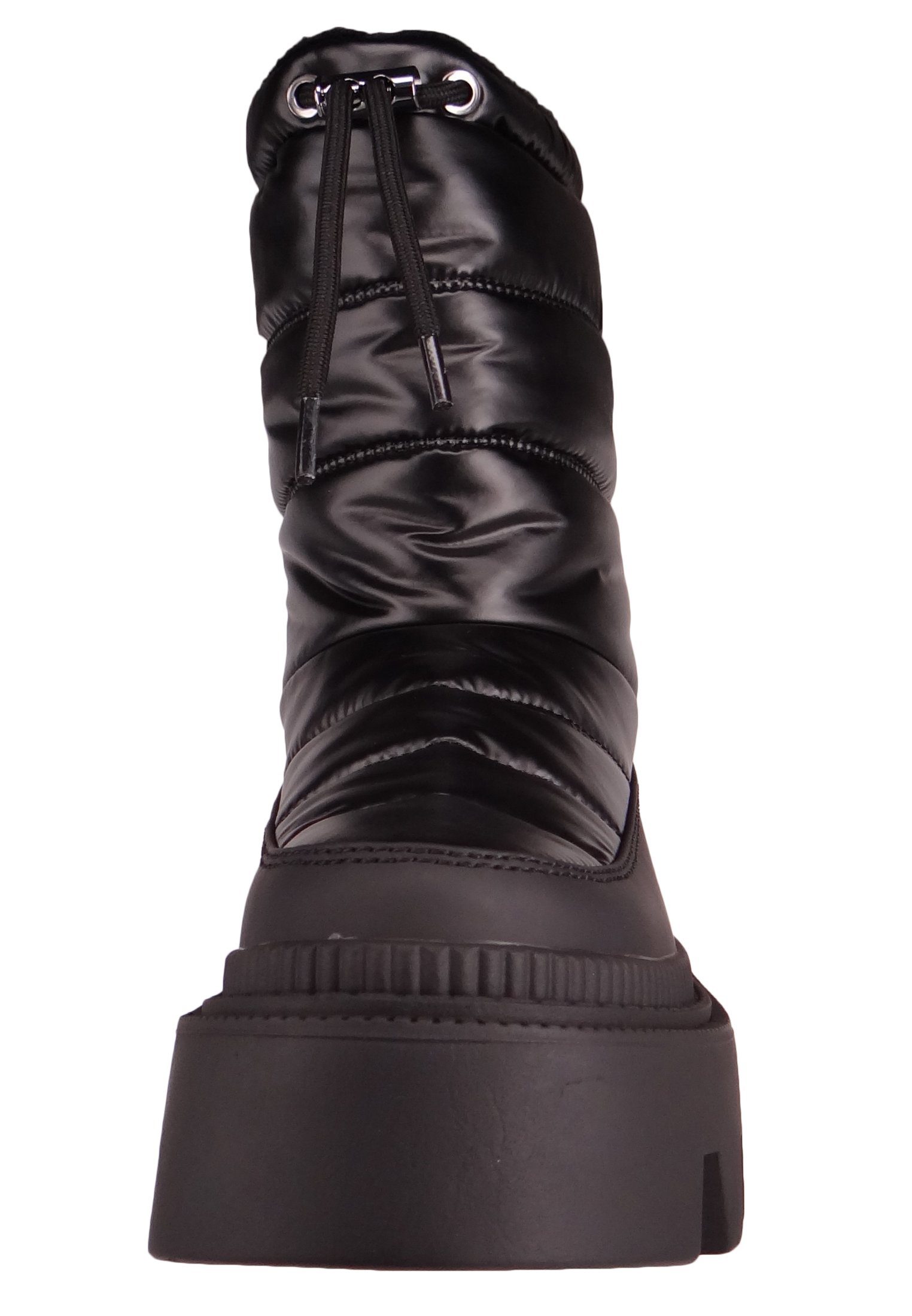 Buffalo 1622359 Flora Puffer Vegan Black Stiefel