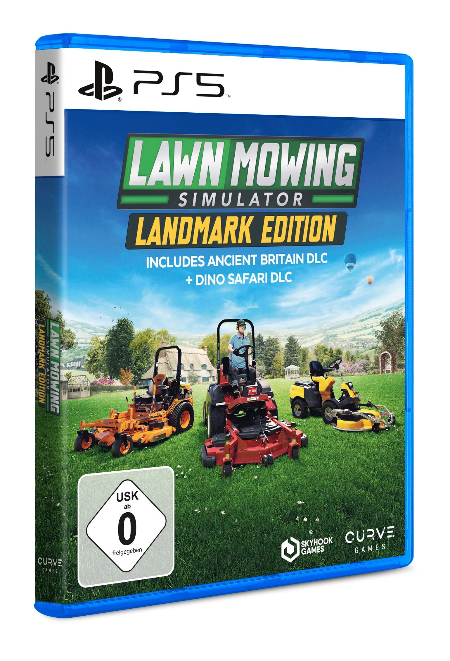Lawn 5 Simulator: Simulator Landmark Edition Mowing Rasenmäher - PlayStation
