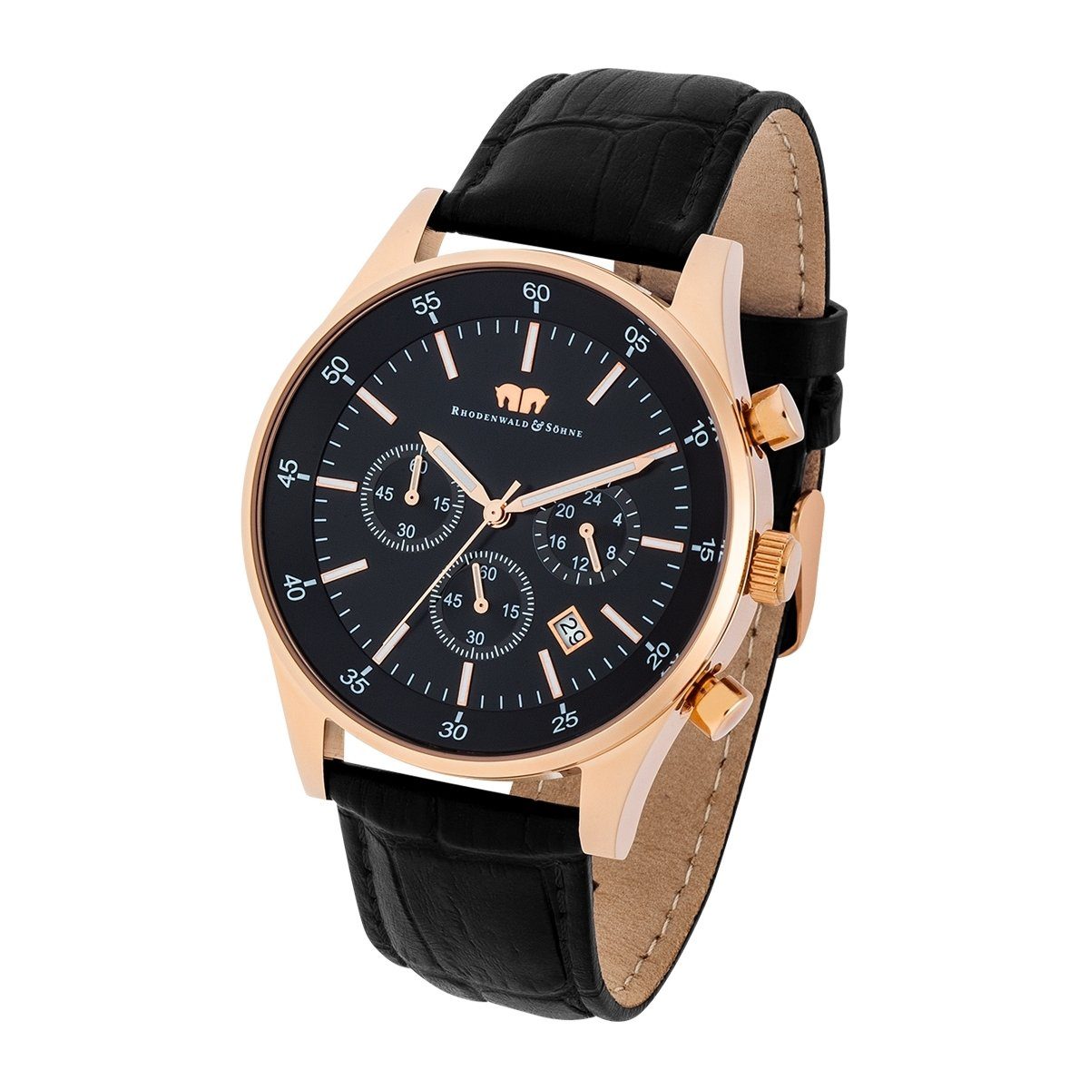 Rhodenwald & Söhne Chronograph Goodwill roségold Goodwill, aus Edelstahl – Bild 2 von 5