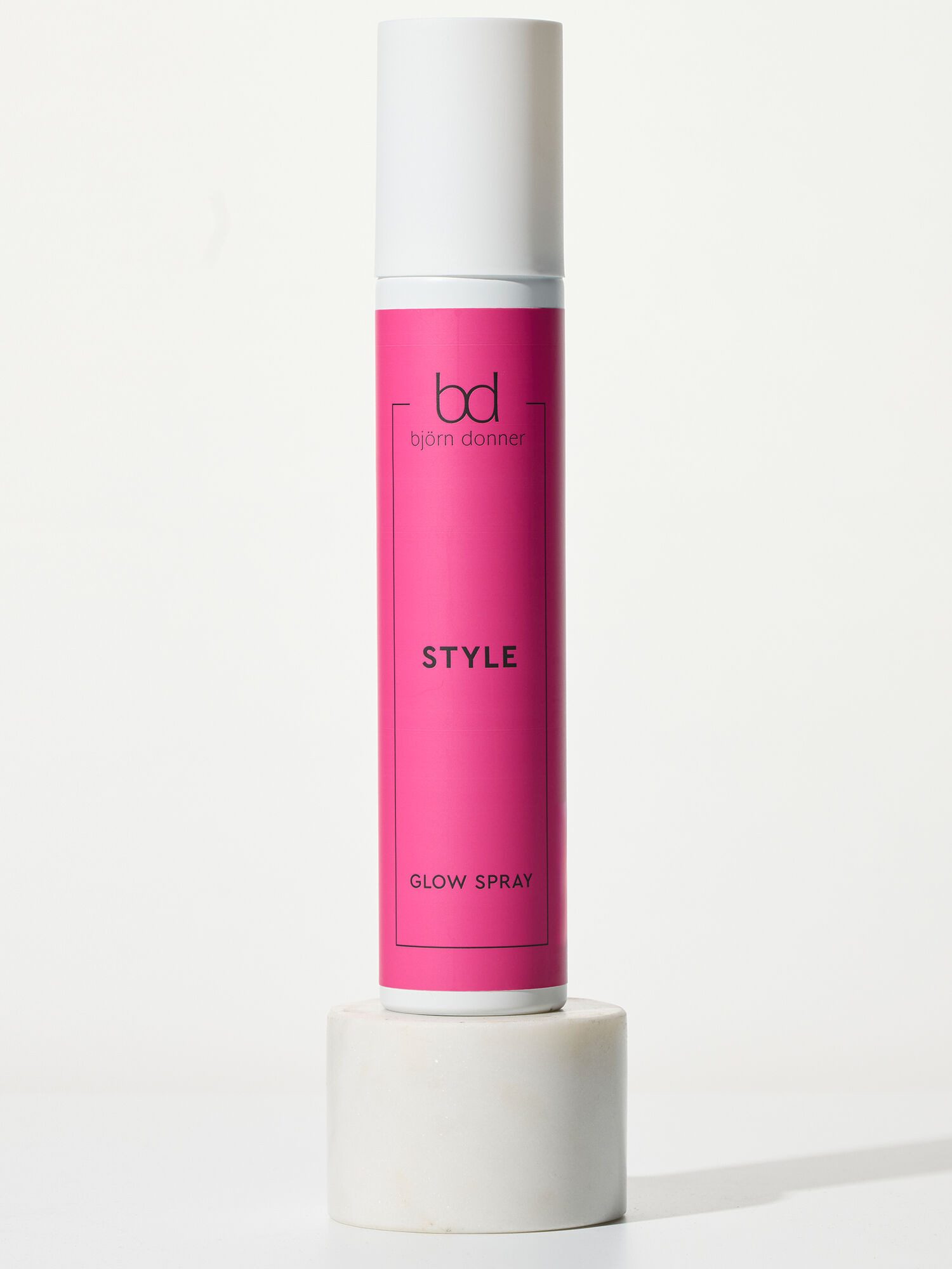 Björn Donner Haarspray Glanzspray Haare "Glow-Spray" mit Hitzeschutz, 200 ml, 200 ml, bändigt krauses Haar, leicht & ohne Beschweren