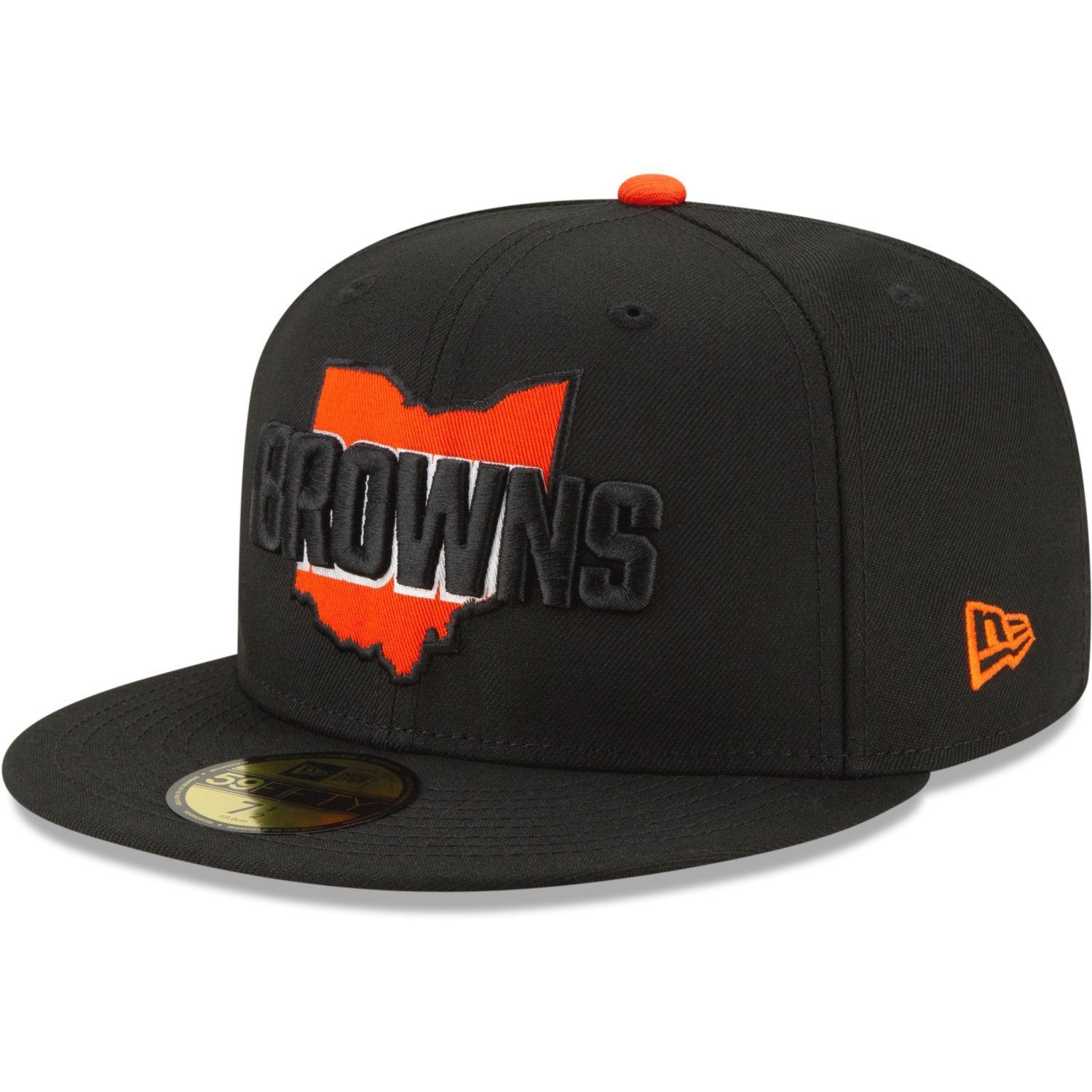 New Era Cleveland Teams 59Fifty Fitted Cap Browns LOGO NFL STATE