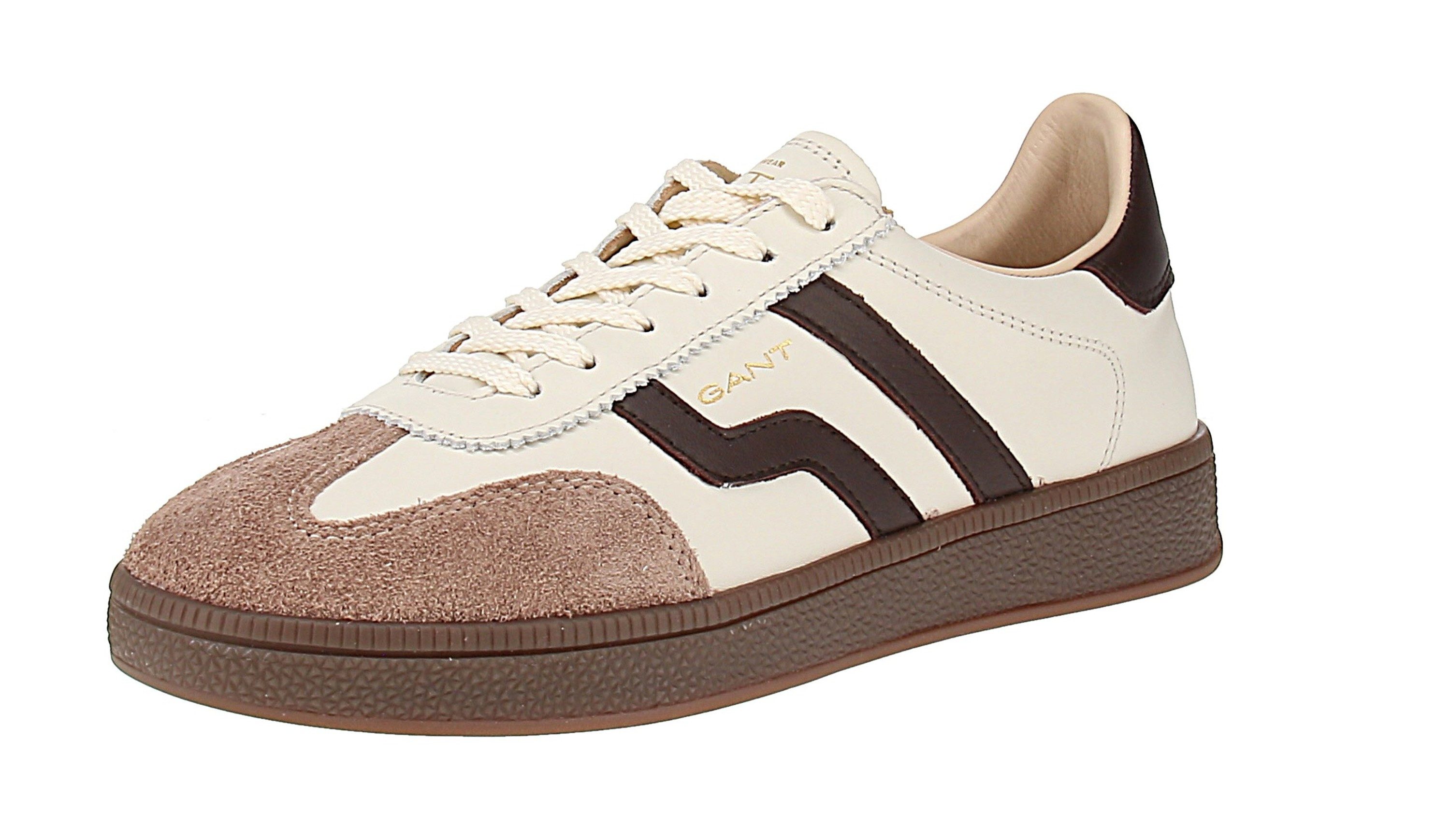 Gant Gant Footwear 32531247 Cuzima - Damen Sneaker - G91-Off-White-Brown Sneaker