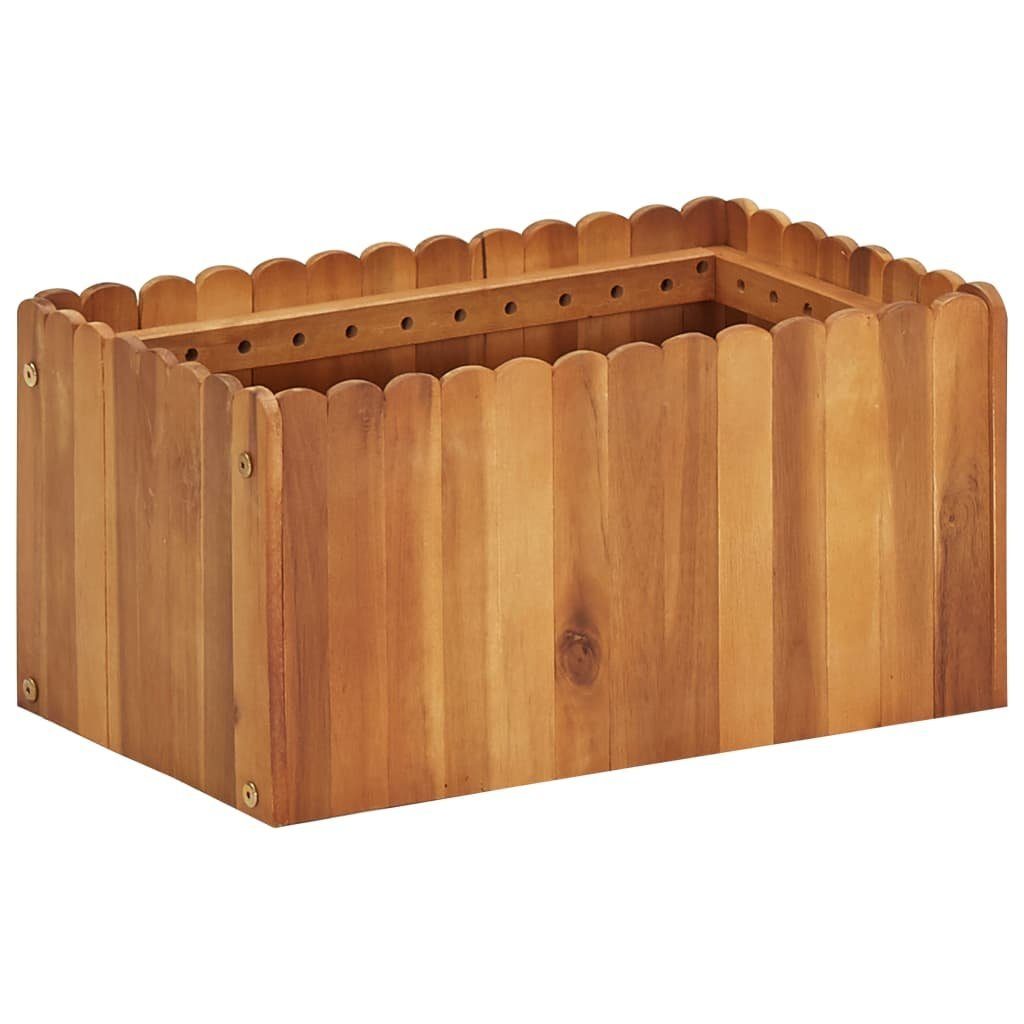 vidaXL Hochbeet Garten-Hochbeet 50 x 30 x 25 cm Massivholz (1 St)