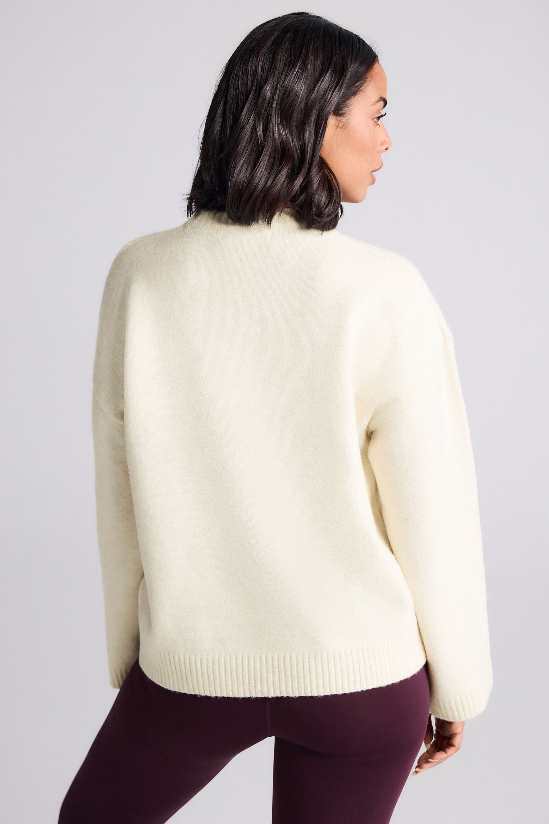 Next Strickpullover Pullover mit Wolle und sportlicher Grafikstickerei (1-t günstig online kaufen