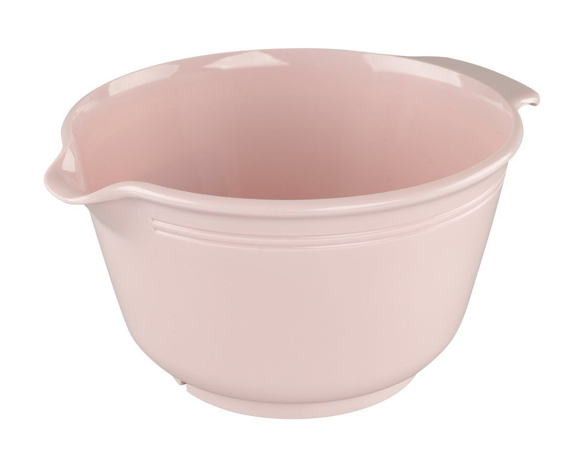 Dr. Oetker Rührschüssel Dr. Oetker - Rührschüssel 3L Retro Rosa 4642 Teig- Back- Servier-, Kunststoff