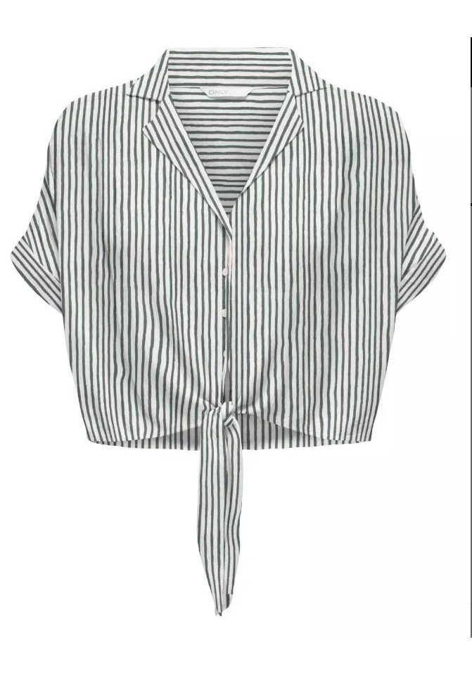 ONLY Blusentop ONLPAULA LIFE S/S TIE günstig online kaufen