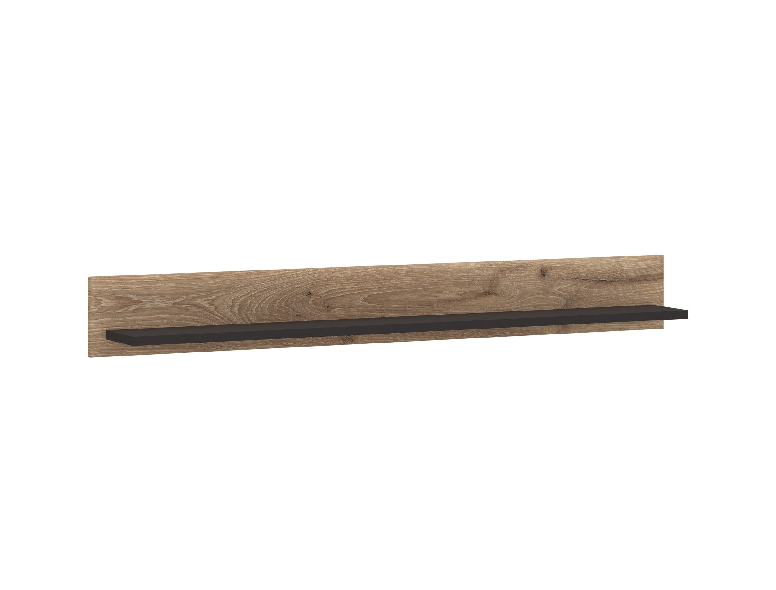 freiraum Wandboard GRANO, in Viking Eiche Dekor/Kosmos Grau - 157x19,6x21,9 (BxHxT)