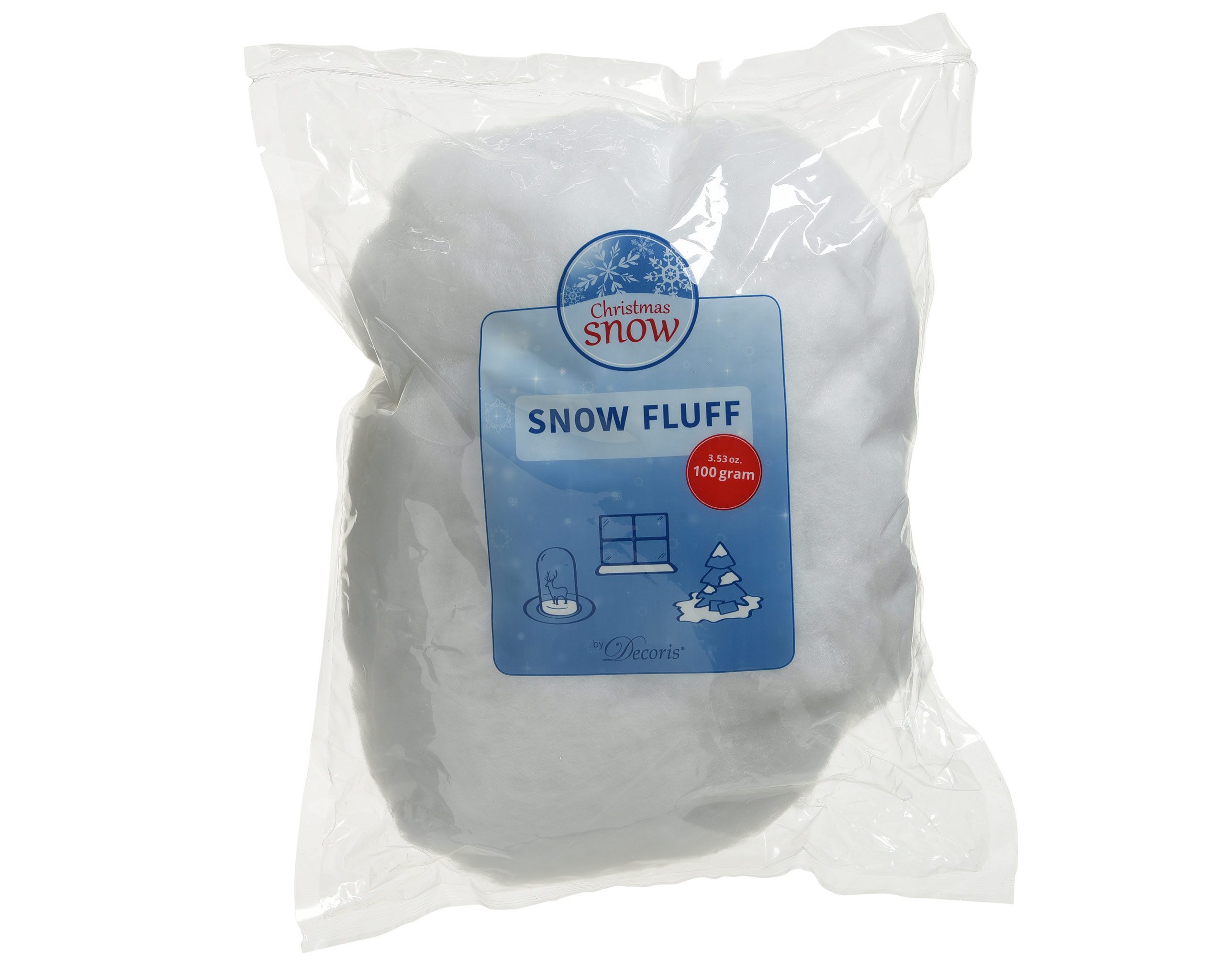 Kaemingk Streudeko, Kunstschnee Schneeflocken 100g Weiß