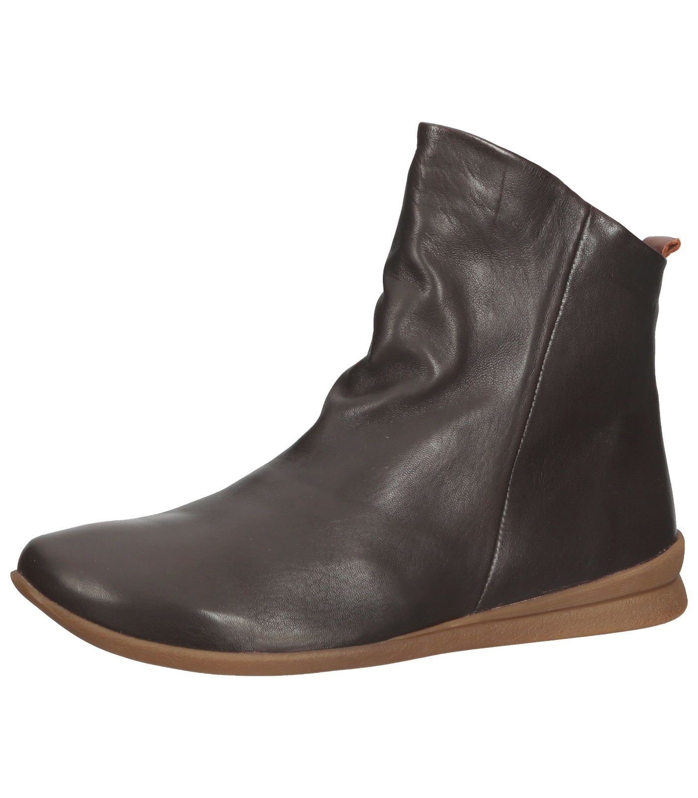 Think! Stiefelette Nappaleder Stiefelette Espresso