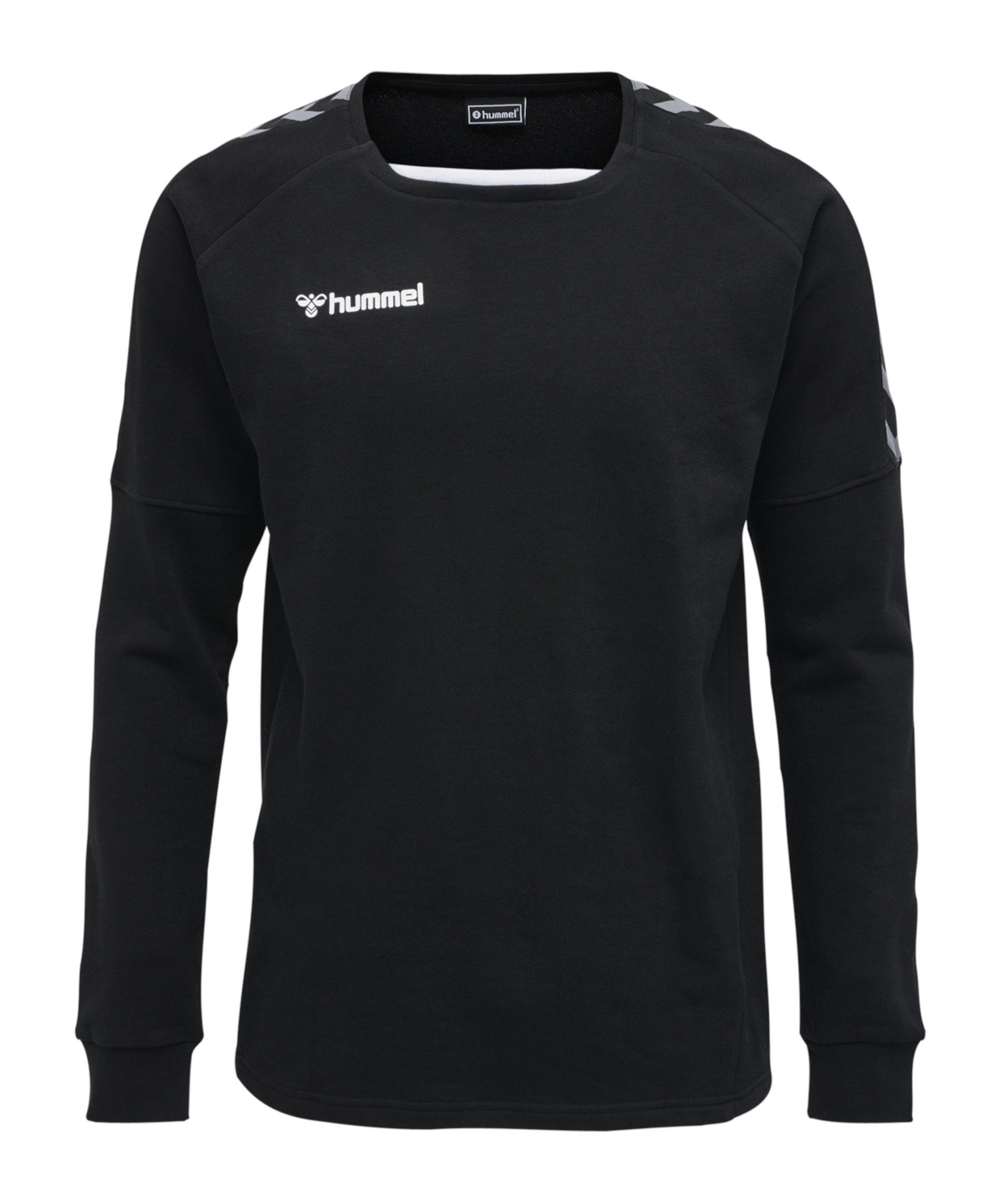 hummel Sweatshirt Authentic Training Sweatshirt schwarzweiss