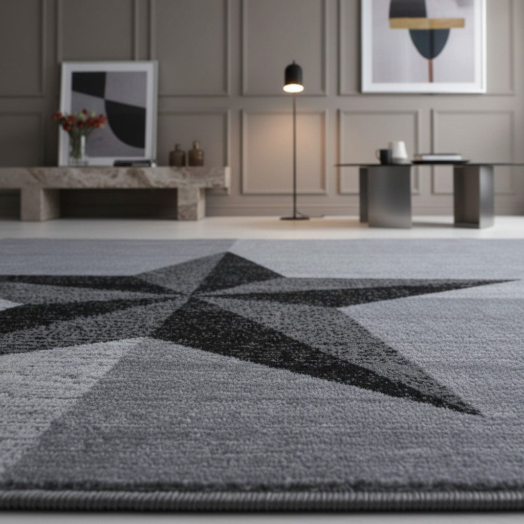 KADIMA DESIGN Teppich INN Wohnzimmer Schlafzimmer Waschbar Wohnzimmerteppich Esszimmer, Läufer, Höhe: 8 mm, 80x150 cm, Strapazierfähig Fußbodenheizung Waschbar