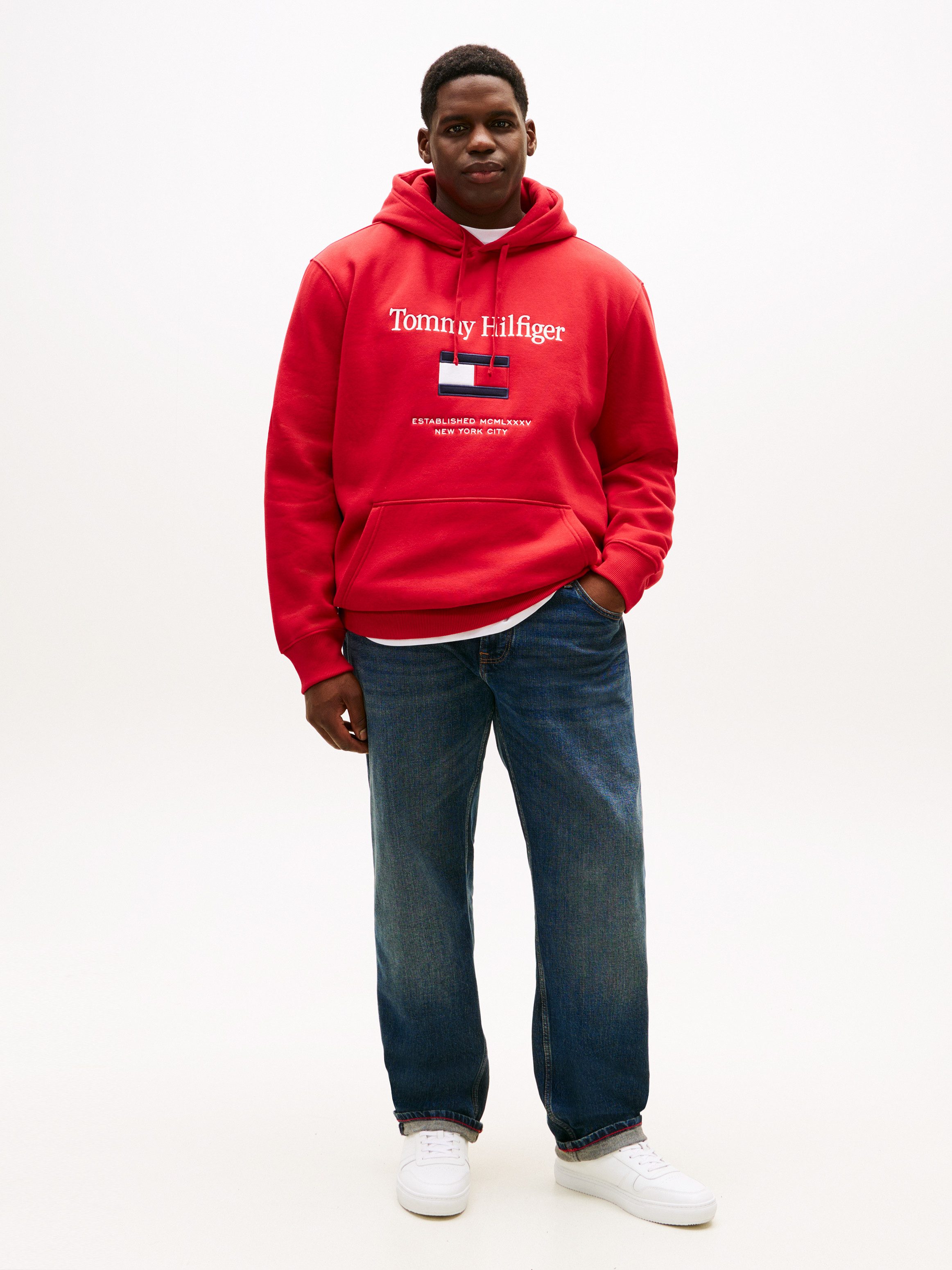 Tommy Hilfiger Big & Tall Hoodie BT-TOMMY EMBRO FLAG Große Größen