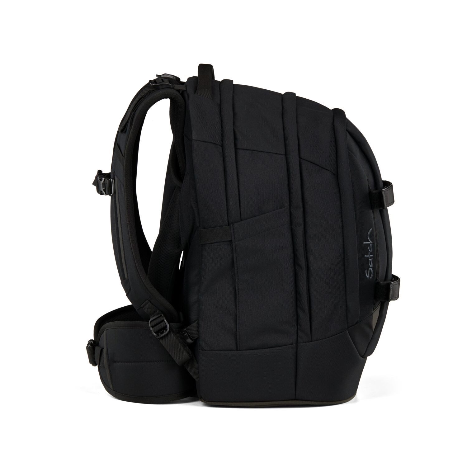 Satch Schulranzen Schulrucksack PACK Blackjack (1 Stück), ergonomisch, Your-Size-System: auf Körpergröße anpassbar – Bild 3 von 5