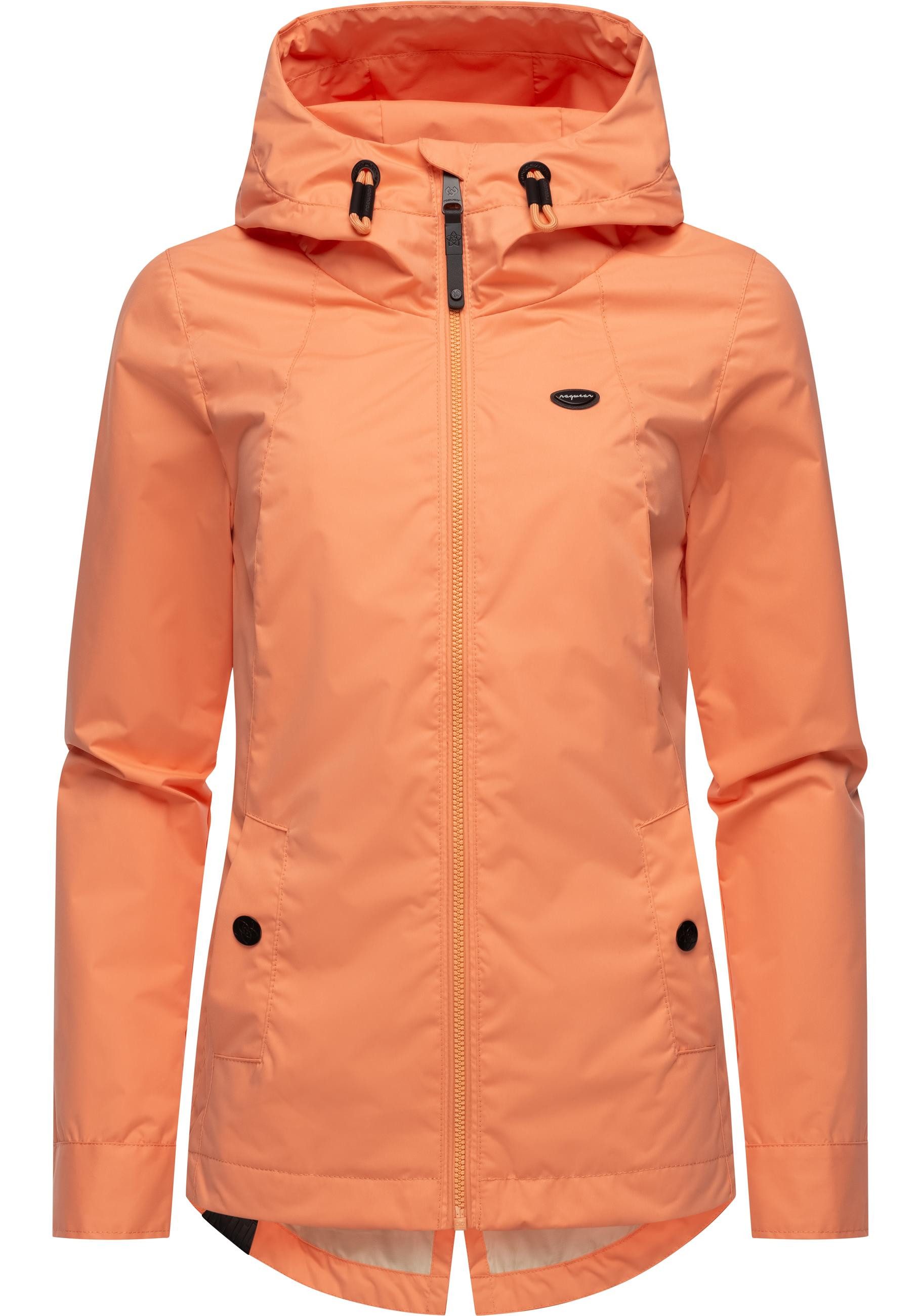 Ragwear Outdoorjacke Monade Übergang stylische Übergangsjacke mit großer Kapuze