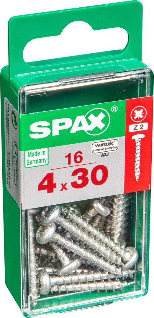 SPAX 16 Holzbauschraube Spax - x 4.0 20 mm 30 TX Universalschrauben